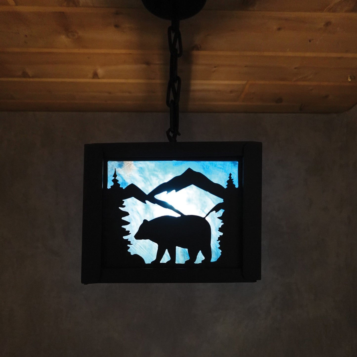 Bear Silhouette Pendant