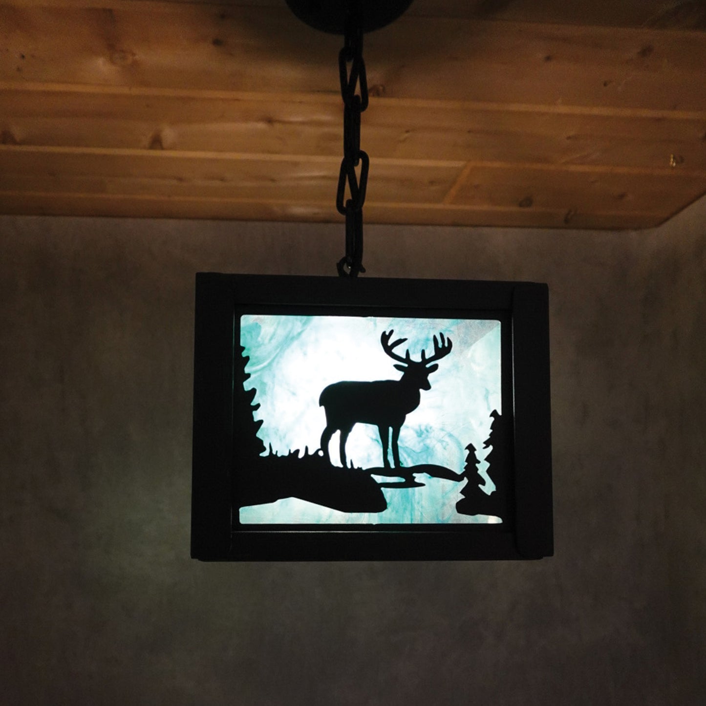 Deer Silhouette Pendant