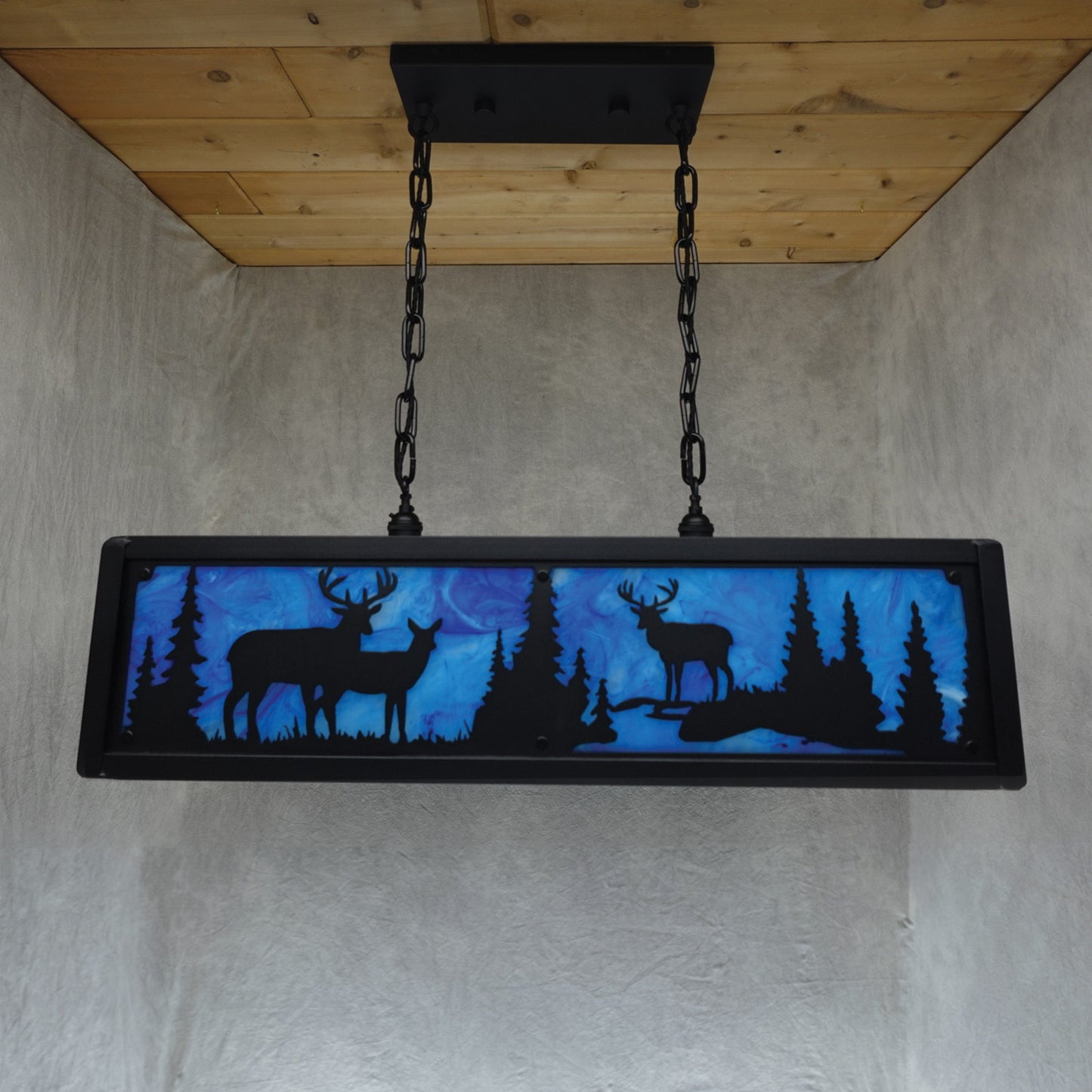 Deer Silhouette Chandelier