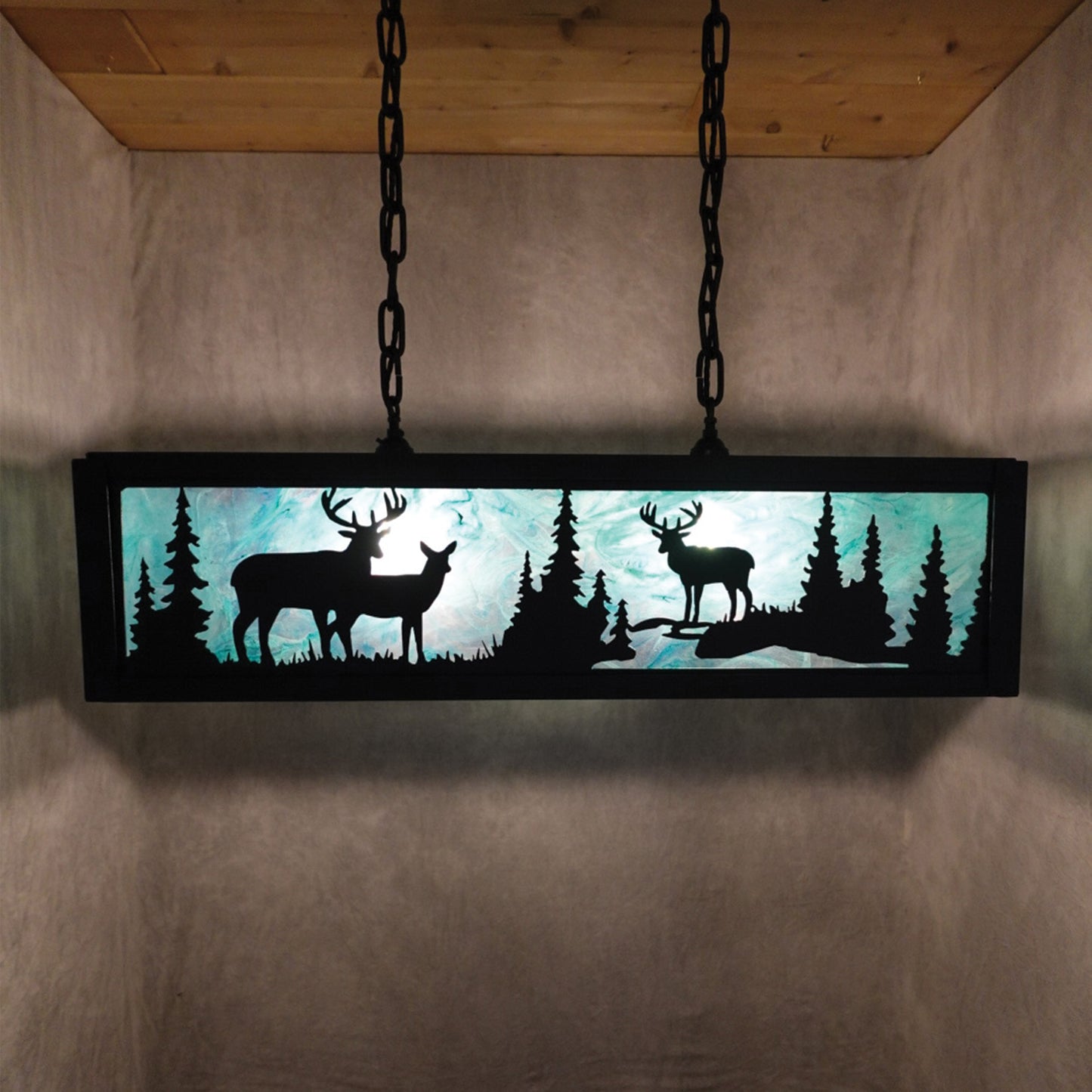 Deer Silhouette Chandelier