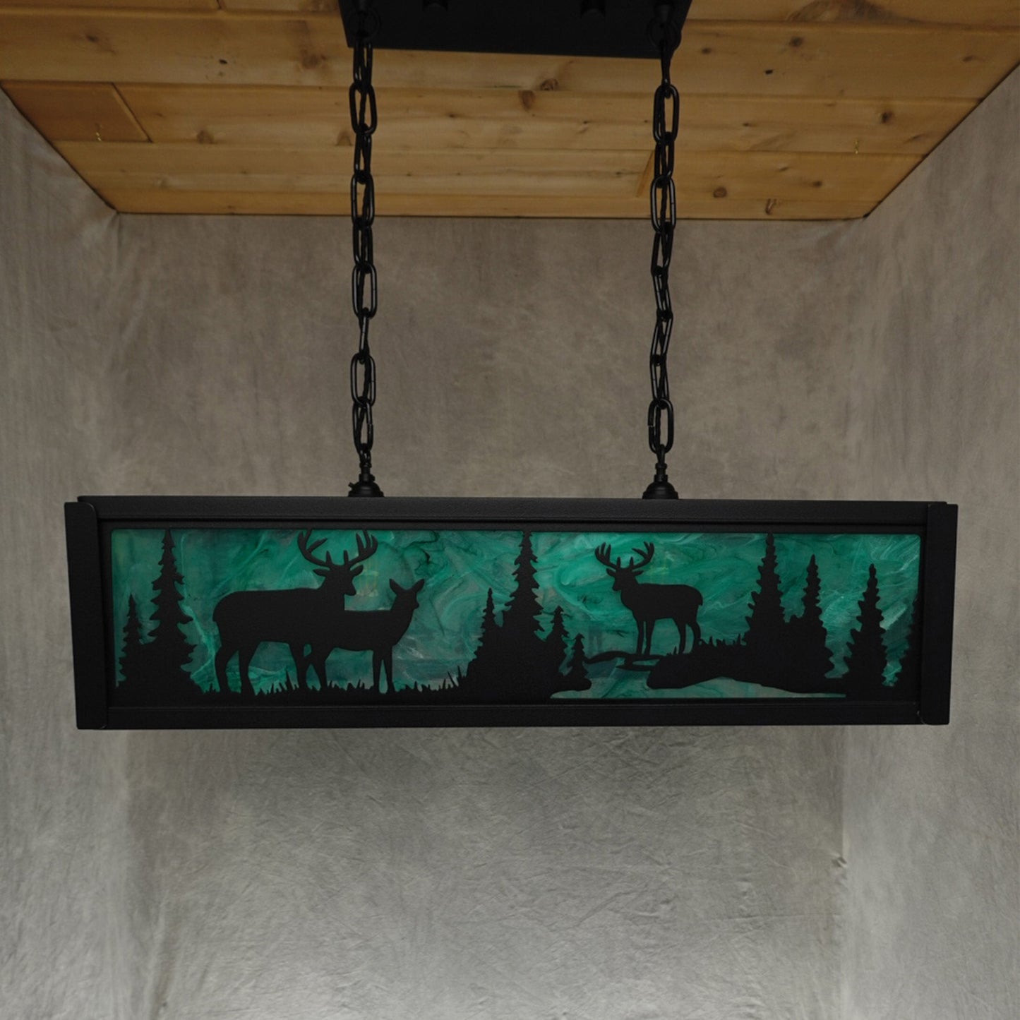 Deer Silhouette Chandelier