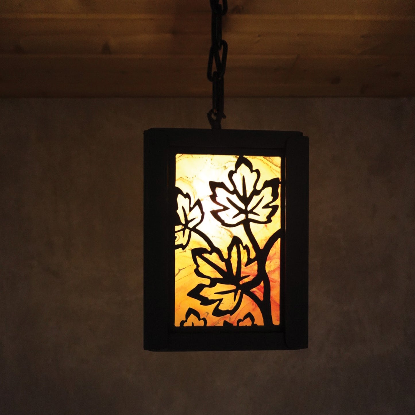 Foliage Silhouette Pendant