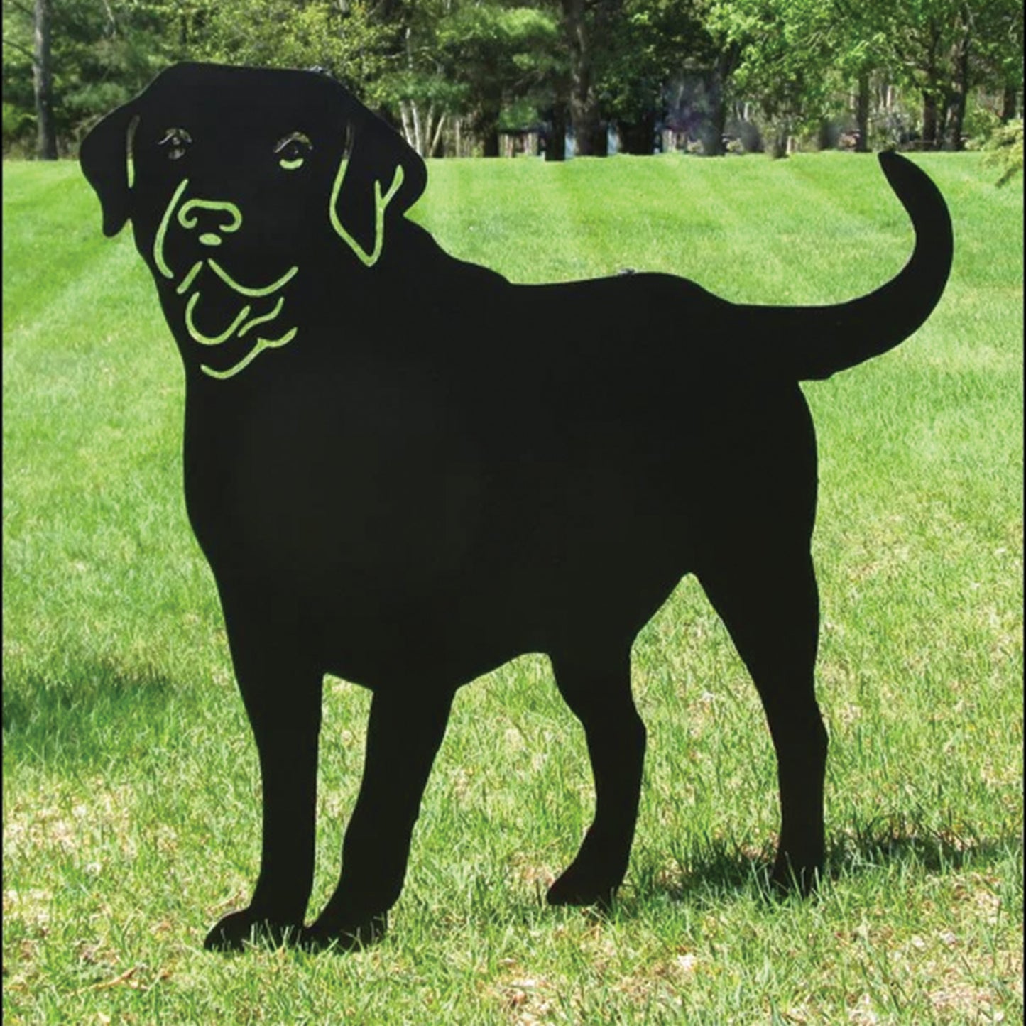 Dog Silhouette - Bear Creek Metal Art