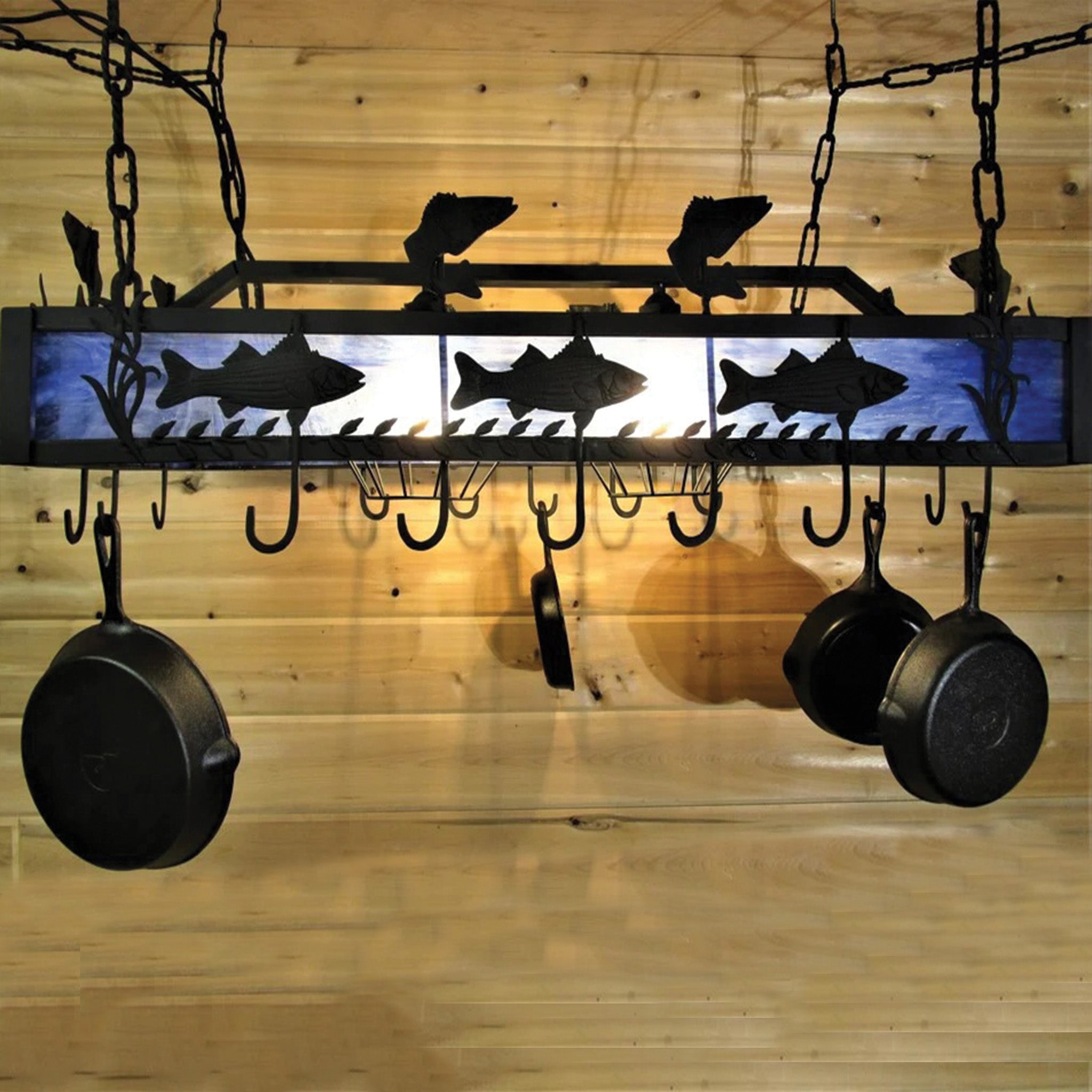 Custom Pot Racks Pot Racks – Bear Creek Metal Art